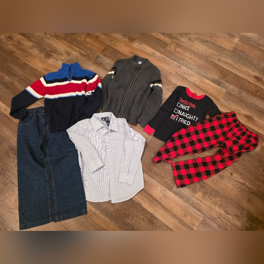 Boys Size 5 Lot Including Nautica, Gap, Carters